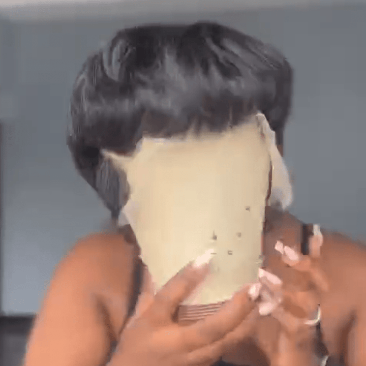 AILUXY 4x4 lace à l'intérieur Perruque 100% Cheveux Humains comme sur la vidéo 3 - 4 jours reçus+Un beau cadeau