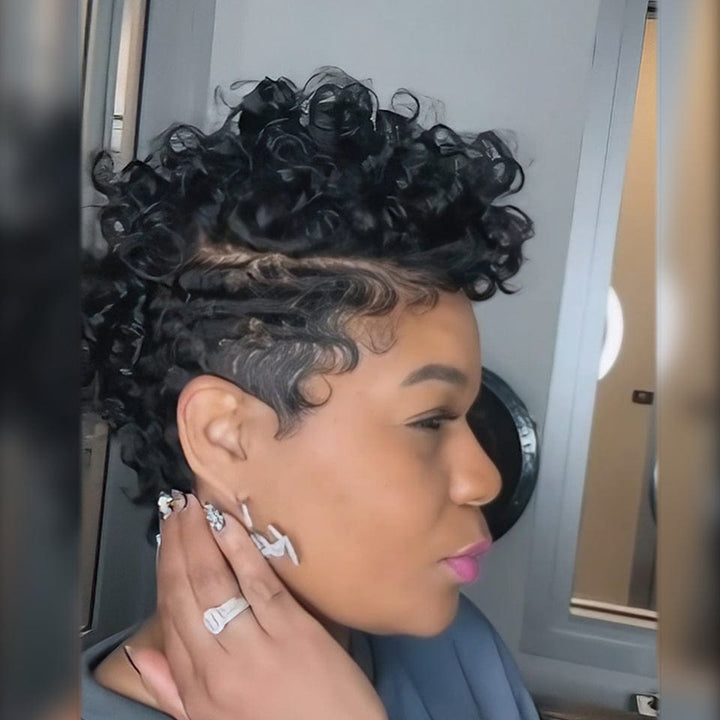 AILUXY légance instantanée Perruques légères pour un style quotidien réussi perruque en dentelle complète