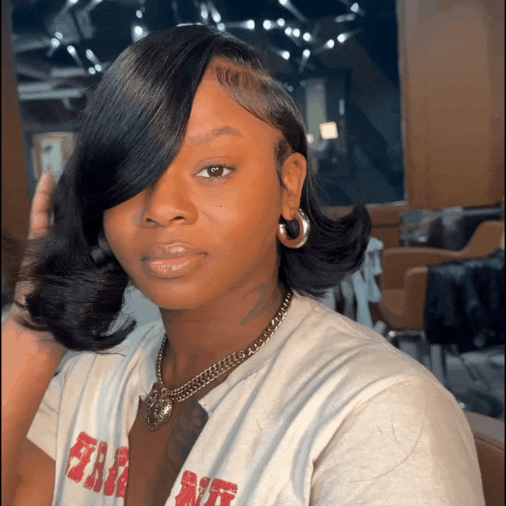 AILUXY Perruque 13x4 personnalisée avancée Une nouvelle perruque stylée 5