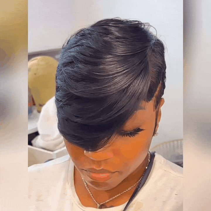 AILUXY perruque en dentelle complète identique à la photo