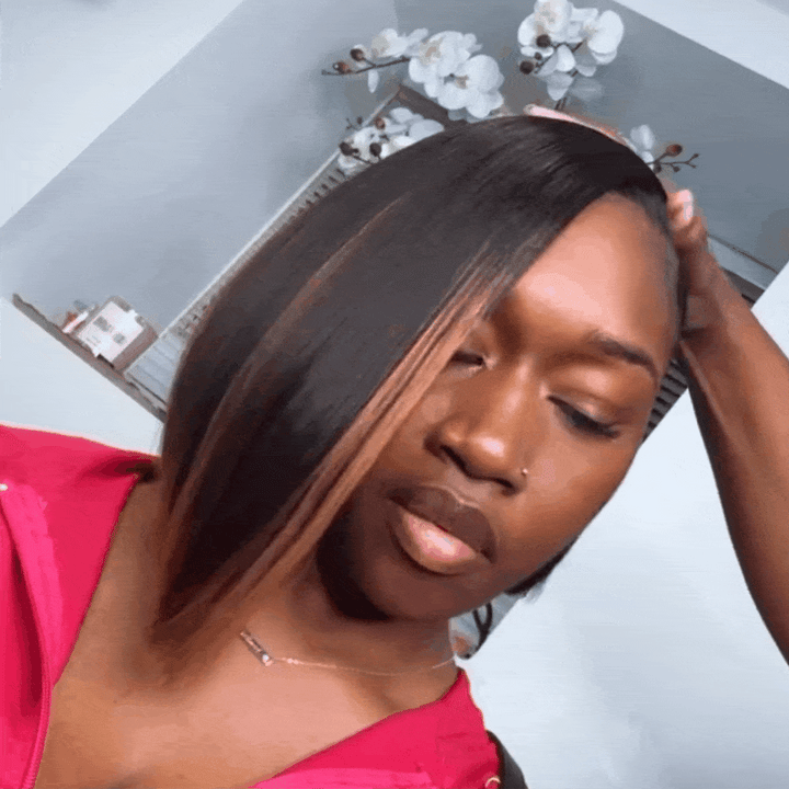 AILUXY Perruques 100% Vrai Cheveux : Élégance Naturelle et Confort Optimal