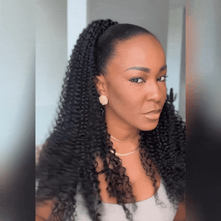 AILUXY Perruque parfaite du Nouvel| Reine d’un Jour,Queue de cheval