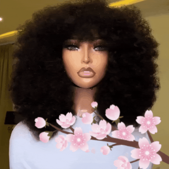 (En France)AILUXY Perruque Perruques à franges coupes tendances