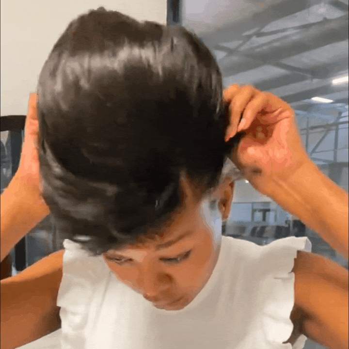 AILUXY 4x4 lace Perruques à la mode 1