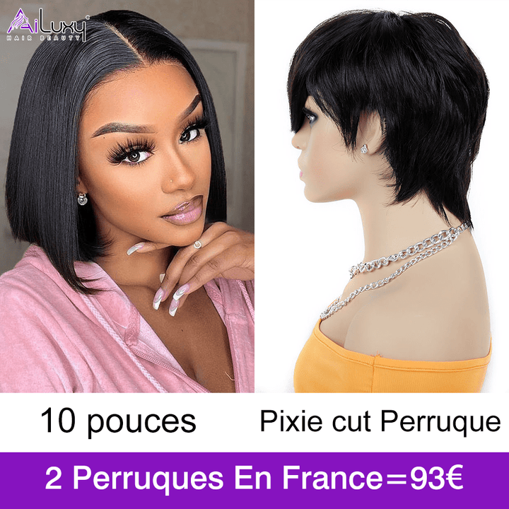 AILUXY 2 Perruque COMBO | Lace Perruque Vente En Gros