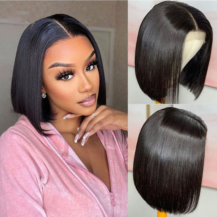 AILUXY HAIR FR Perruque Vente En Gros Numéro 4(Lisse: 4x4 Lace/Body Wave: 13x4 Lace)