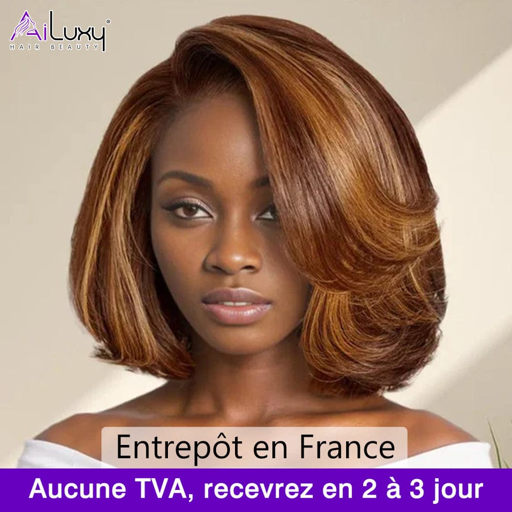 AILUXY Perruque 13x4 personnalisée avancée Une nouvelle perruque stylée 6