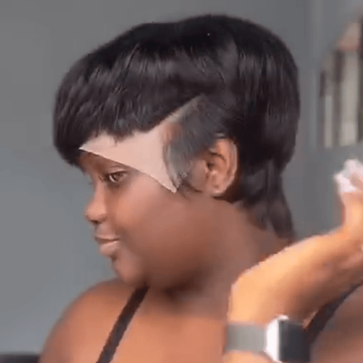 AILUXY 4x4 lace à l'intérieur Perruque 100% Cheveux Humains comme sur la vidéo 3 - 4 jours reçus+Un beau cadeau