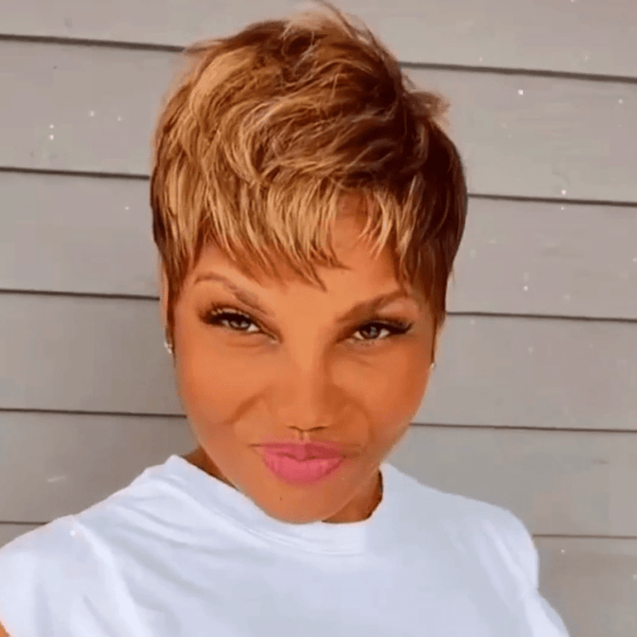 AILUXY Mieux Couleur Susan Perruque 100% Cheveux Humains Achetez une perruque et obtenez une perruque gratuite