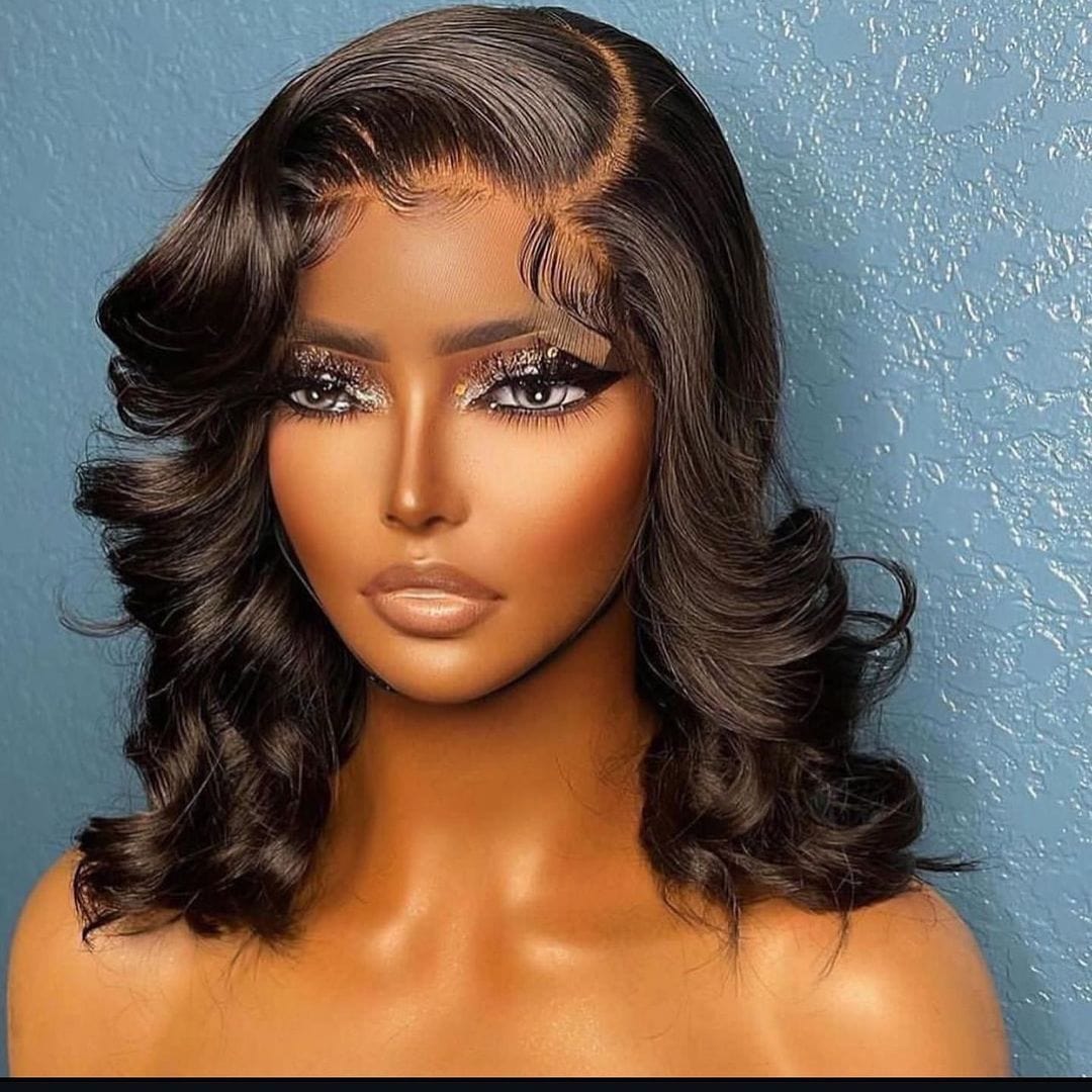 AILUXY 13x4 Lace Frontal natural wave Perruque