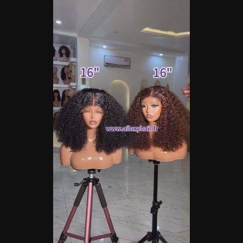 AILUXY 2 Perruque COMBO | 4x4 avec fermeture 14pouces