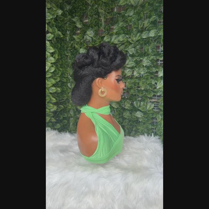 AILUXY La perruque de mariage parfaite | Romantisme Pur