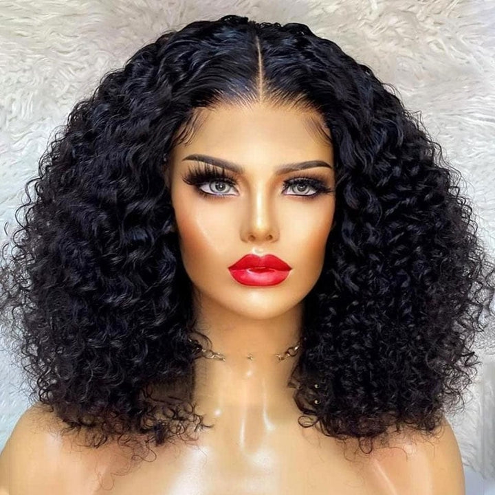 AILUXY Perruque ondulée Deep Wave 4x4 Lace Closure | Style chic et confortable