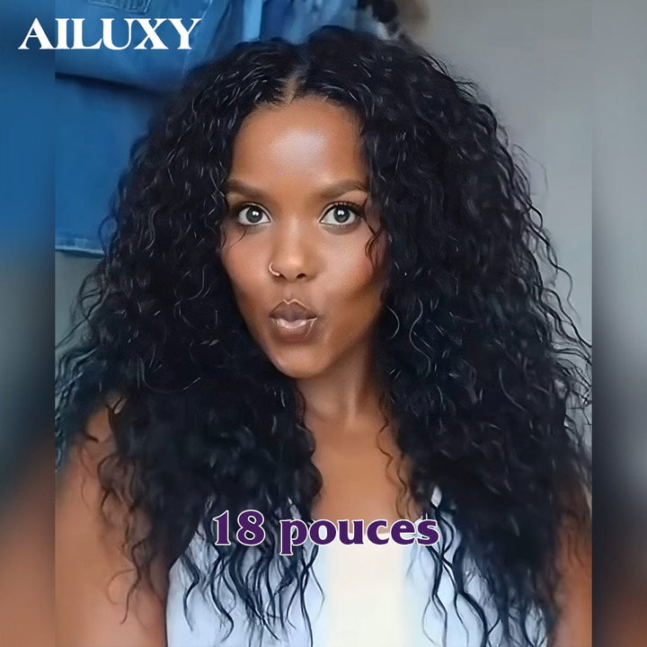 AILUXY Queue de cheval bouclée glamour - Volume et mouvement pour sublimer votre look quotidien