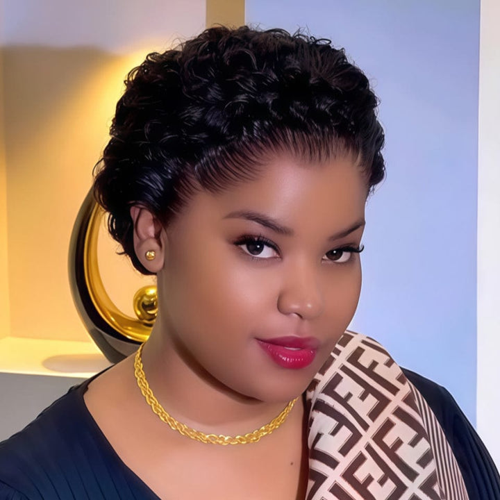 AILUXY PerruquePerruque Afro Kinky Curly Texture Naturelle Sublime 2.0