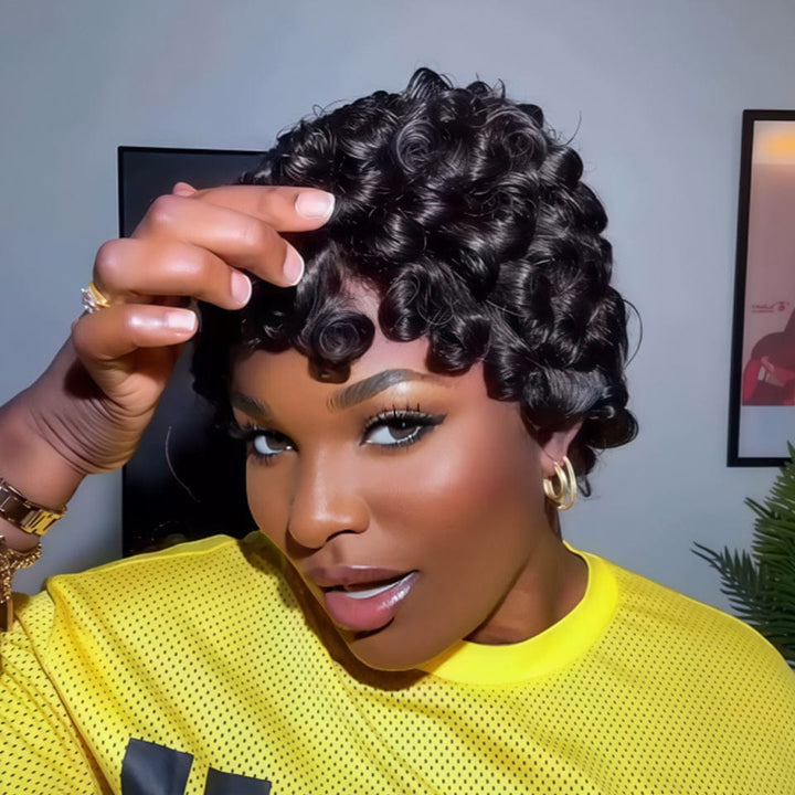 AILUXY BLACK FRIDAY  Identique à 100% à la photo perruque personnalisée