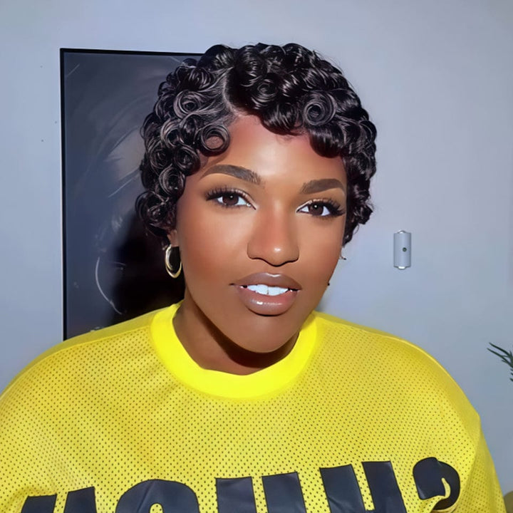 AILUXY BLACK FRIDAY  Identique à 100% à la photo perruque personnalisée