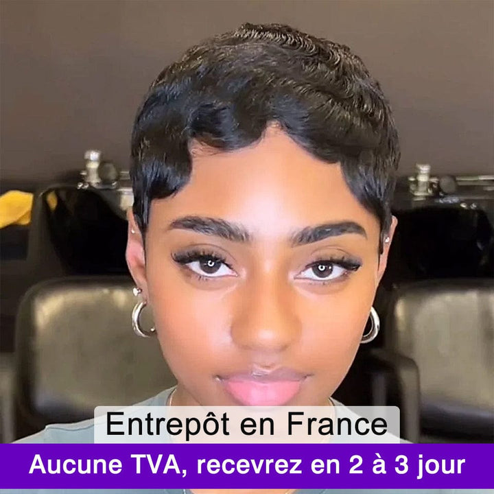 AILUXY Perruque fabriquée à la machine | Légère Soie