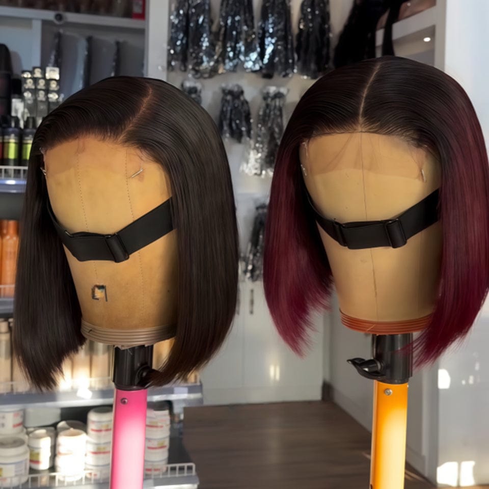 AILUXY  13x4 lace perruque de couleur combo perruque identique à l'image 2.0