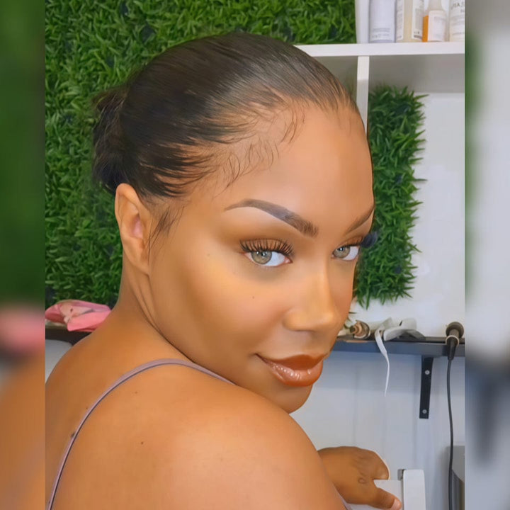 AILUXY Cheveux 13x4/13x6 HD Lace Frontal Lisse Dentelle Invisible 100% Cheveux Humains