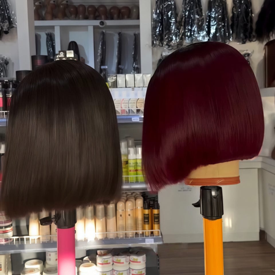 AILUXY  13x4 lace perruque de couleur combo perruque identique à l'image 2.0