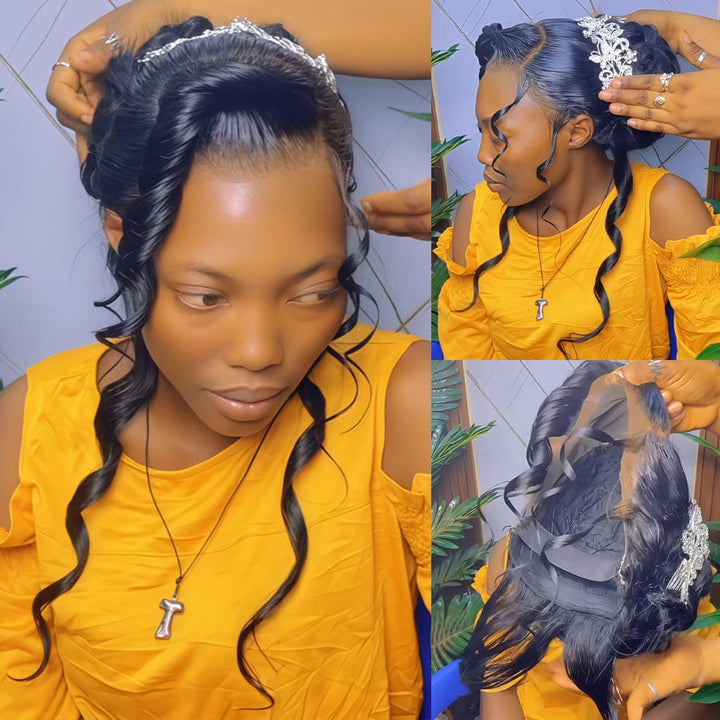 AILUXY Perruque de Mariage Élégante Jour Spécial, Cheveux Parfaits