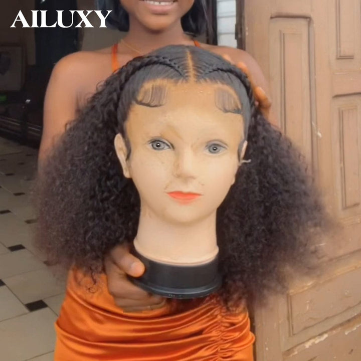 AILUXY Perruque Curly, identique à la photo