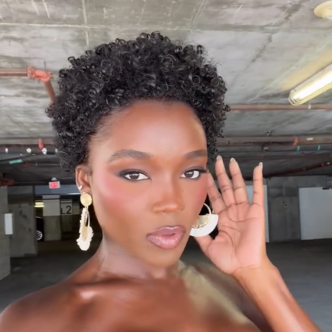 AILUXY Perruque Courte Afro Kinky Curly Lace Frontal Cheveux Vierges Humains Look Très Naturel