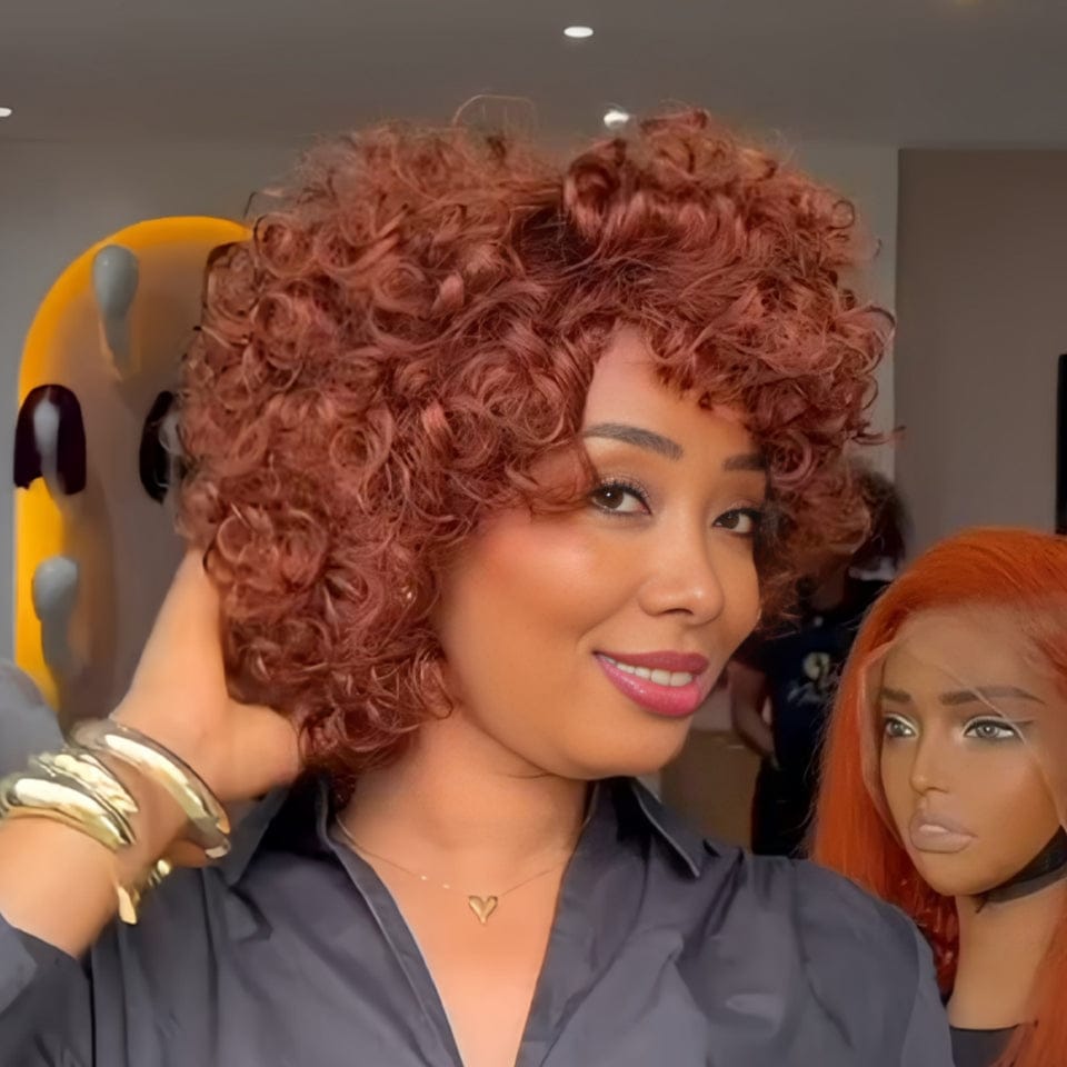 AILUXY bouclée Perruque PROMO FLASH Perruque à la mode