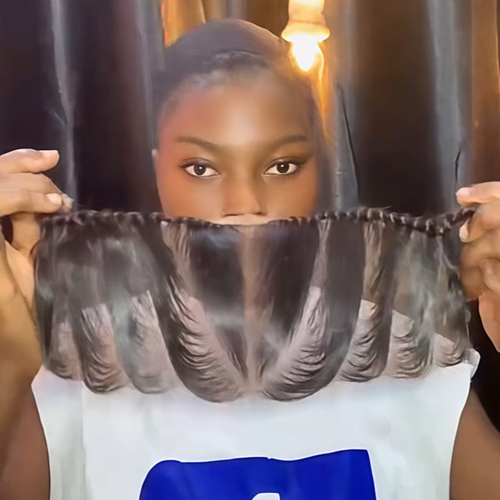 AILUXY Perruque avec Baby Hair - Frontière Ultra Naturelle ! Nouveauté ! 2.0