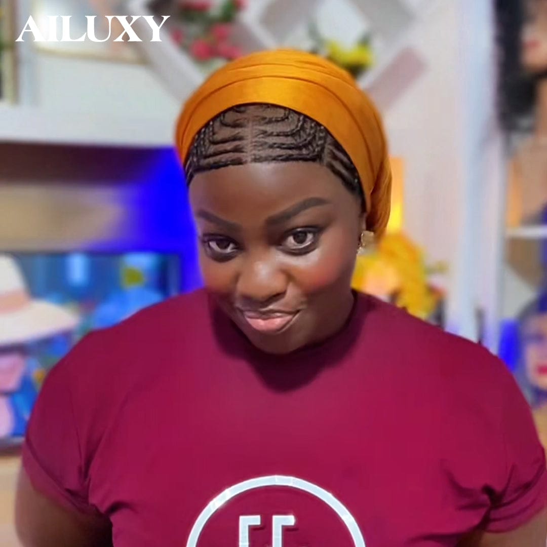 AILUXY 13x4 Lace Frontal | Noir Naturel, 100% Cheveux Humains, Identique à la photo