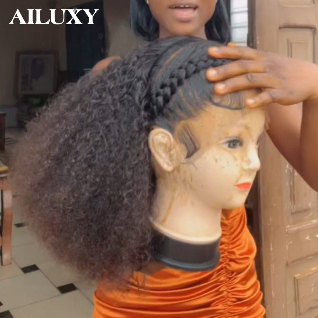 AILUXY Perruque Curly, identique à la photo
