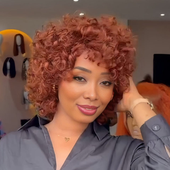 AILUXY bouclée Perruque PROMO FLASH Perruque à la mode