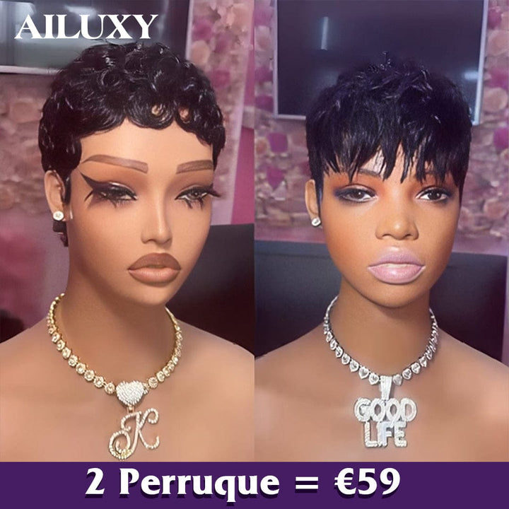 AILUXY 2 Perruque COMBO | ventes flash