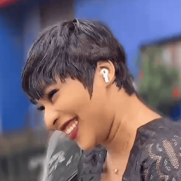 AILUXY Perruque Pixie Courte Nouveauté - 100% Cheveux Humains, Style Designé