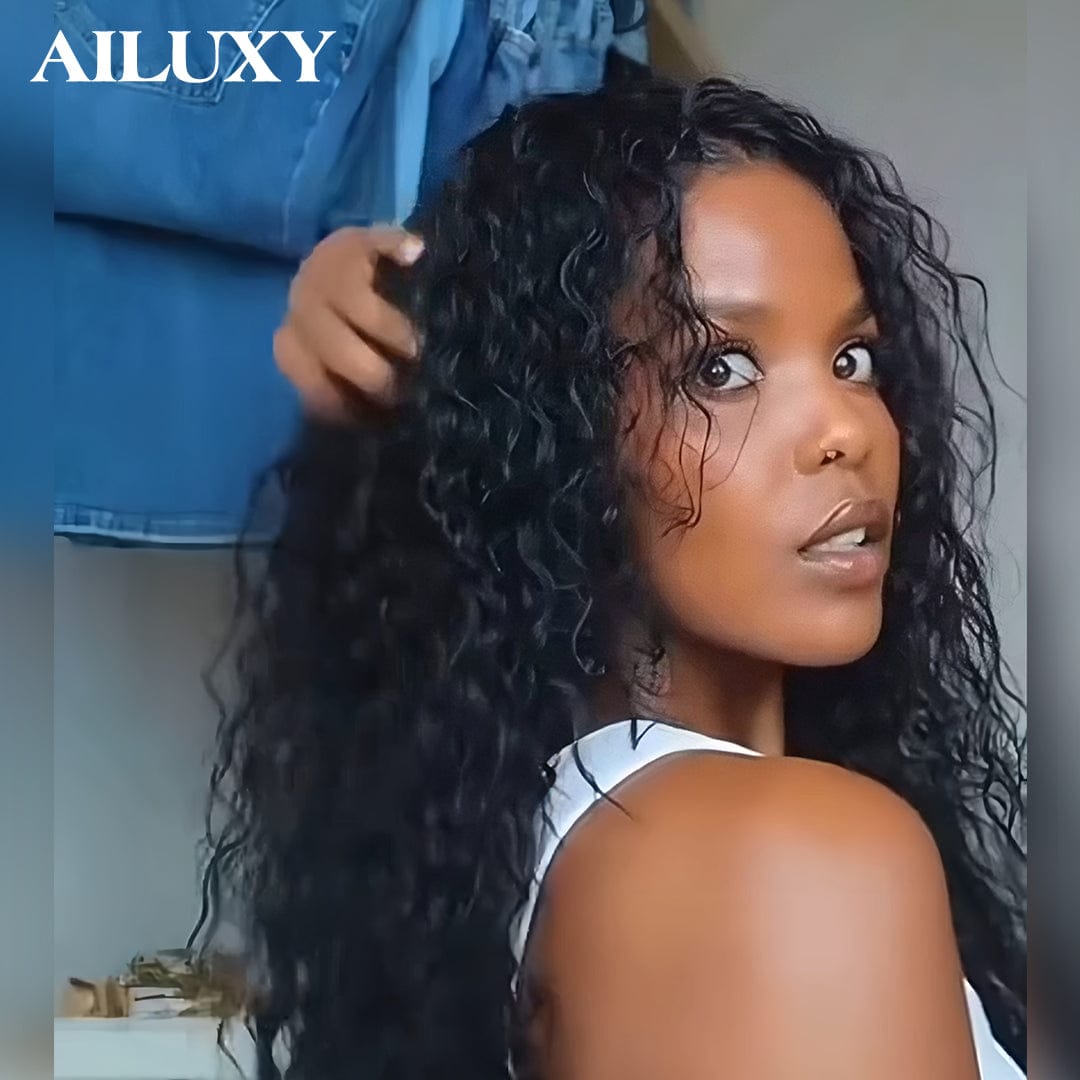 AILUXY Queue de cheval bouclée glamour - Volume et mouvement pour sublimer votre look quotidien