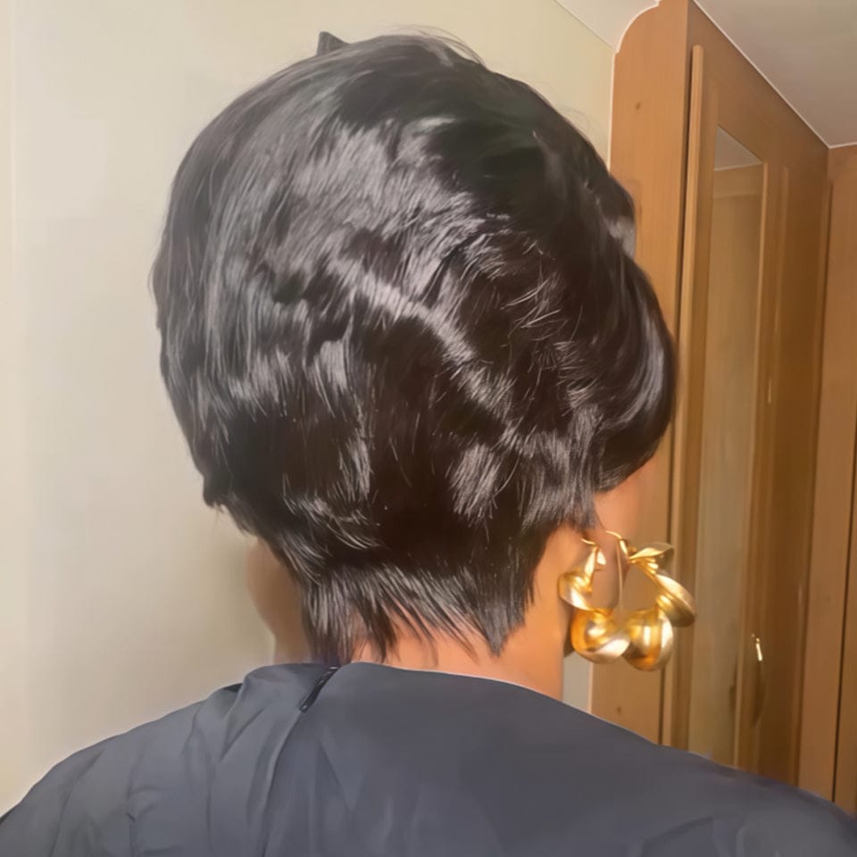 AILUXY Lace frontal 13x4 Perruque Identique à l'image 5.0 Style afro chic Alerte promo