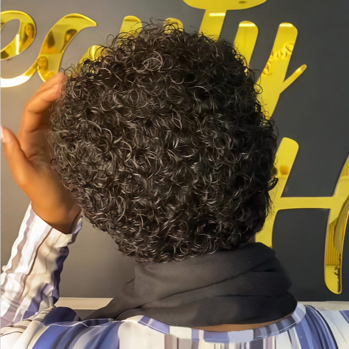 AILUXY Perruque Courte Africaine Authenticité et Protection