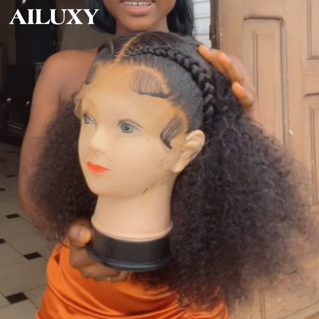 AILUXY Perruque Curly, identique à la photo