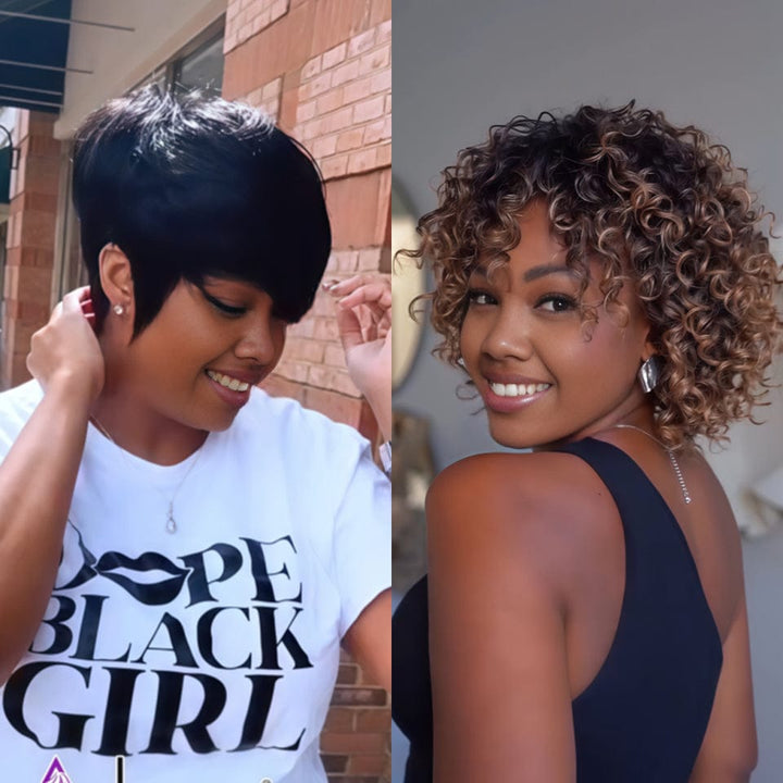 AILUXY 2 Perruque COMBO | ventes flash de perruques 1