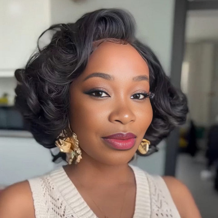 AILUXY Wave Perruque PROMO FLASH Perruque personnalisée sur mesure cheveux naturels