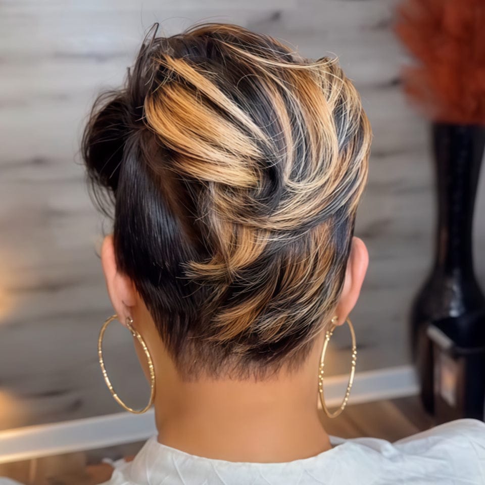 AILUXY  13x4 lace perruque de couleur arc-en-ciel identique à l'image 2.0