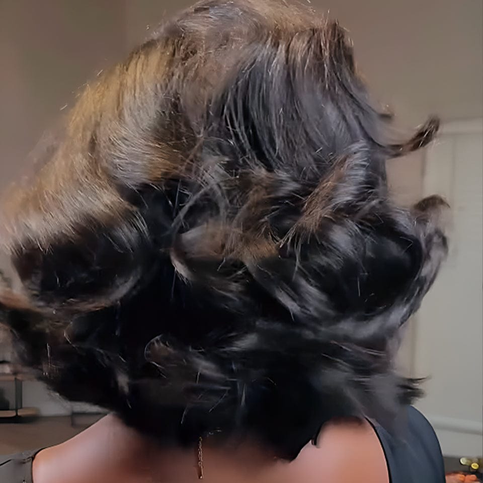 AILUXY BLACK FRIDAY  Identique à 100% à la photo perruque egg curly 12pouces