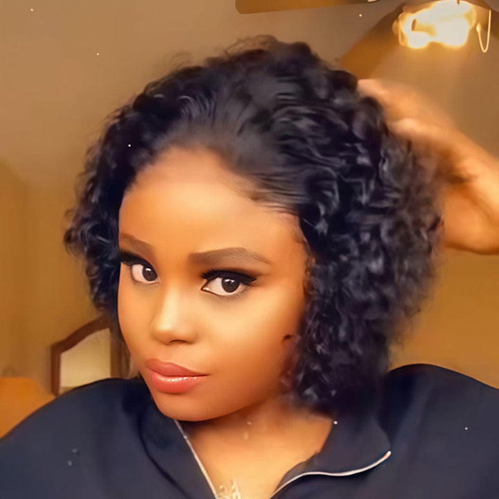 AILUXY Perruque Perruque Courte et Texturée Look Dynamique et Jeune