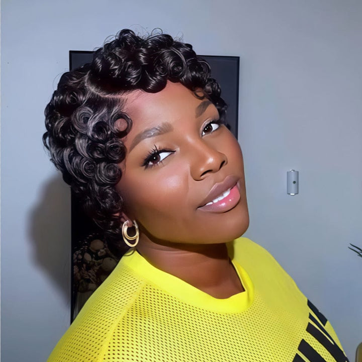 AILUXY BLACK FRIDAY  Identique à 100% à la photo perruque personnalisée