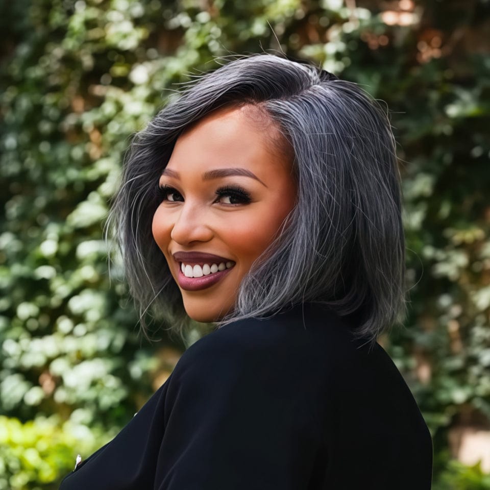 ailuxy-wig-grey-100%-human hair