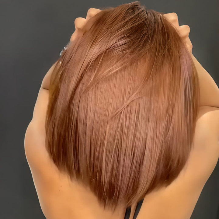 ailuxyhair-fr 10 AILUXY Perruque 13x4 Lace BOB Perruques Colorées qui Dénudent Votre Audace 4#