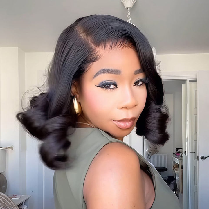 ailuxyhair-fr 10pouces AILUXY Perruques lace 5x5 EGG Wave intégrale légères, réalistes  200% density