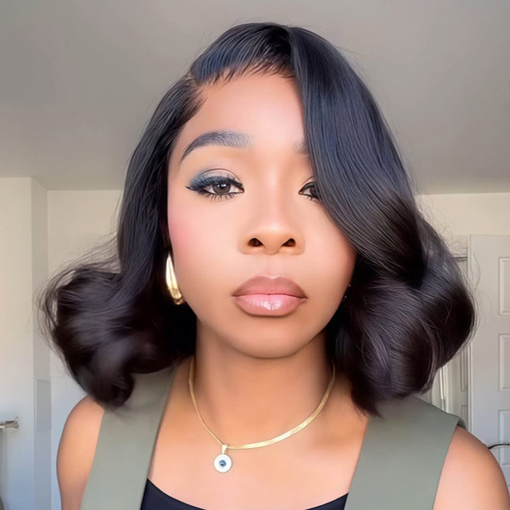 ailuxyhair-fr 10pouces AILUXY Perruques lace 5x5 EGG Wave intégrale légères, réalistes  200% density