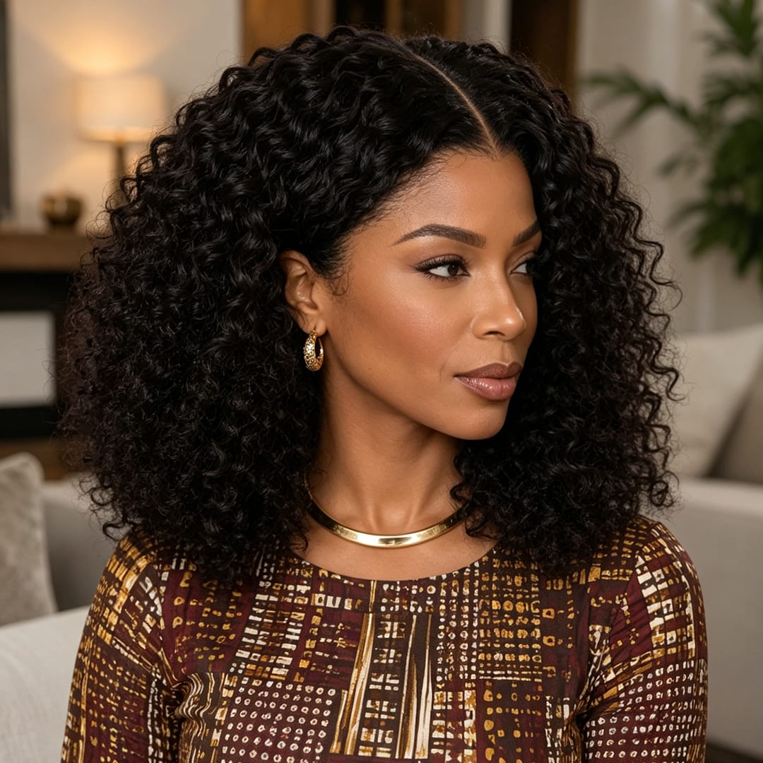 ailuxyhair-fr 12 (En France) AILUXY T Part Bouclé Bob Perruque 100% Cheveux Humains